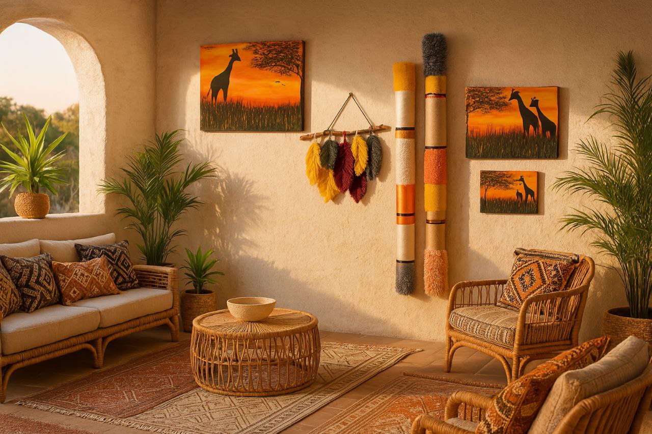 "Savanna Collection" Art Wall Set XL| Complete 5-Piece Wall Sculpture TubaWall