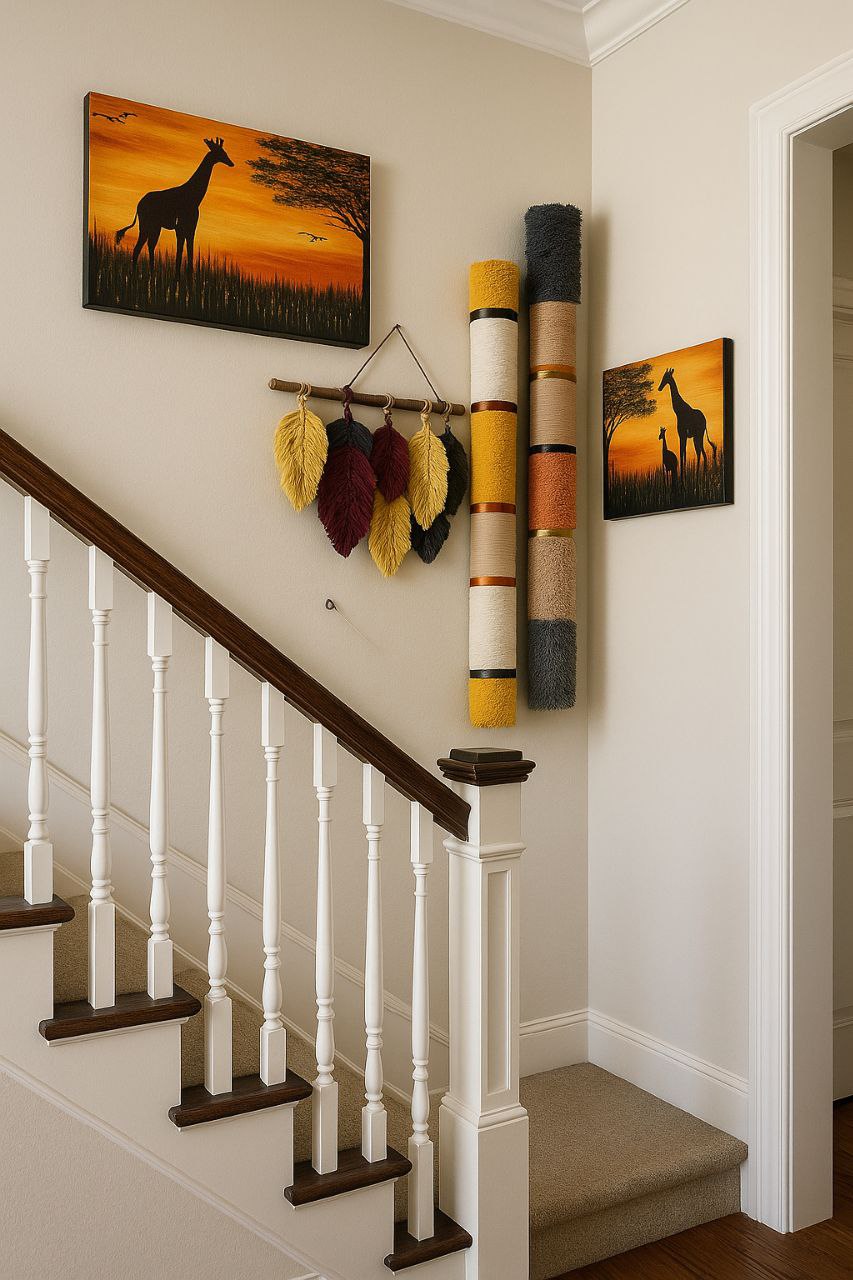"Savanna Collection" Art Wall Set XL| Complete 5-Piece Wall Sculpture TubaWall
