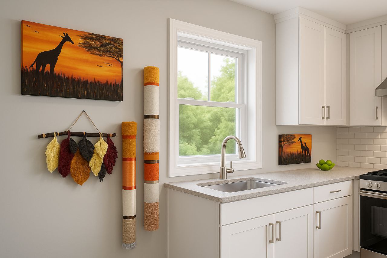 "Savanna Collection" Art Wall Set XL| Complete 5-Piece Wall Sculpture TubaWall