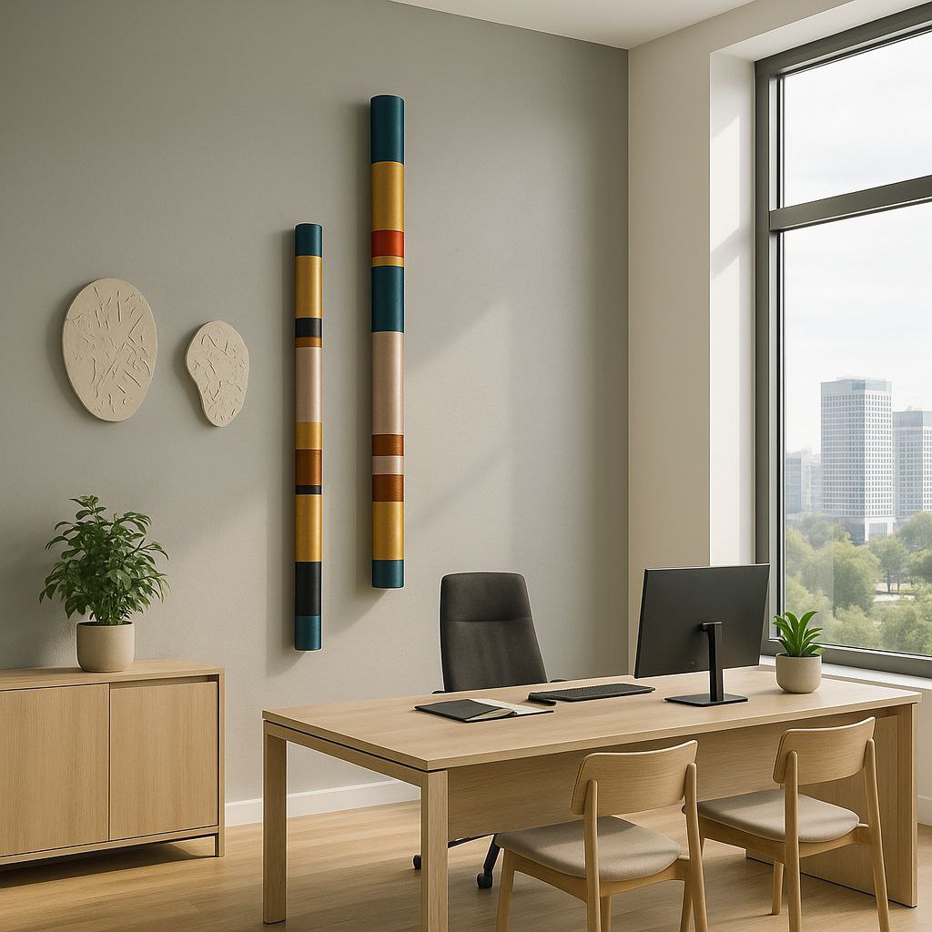 Ancient Cuneiform Wall Art Set | TubaWall "Cuneiform Rhythm"